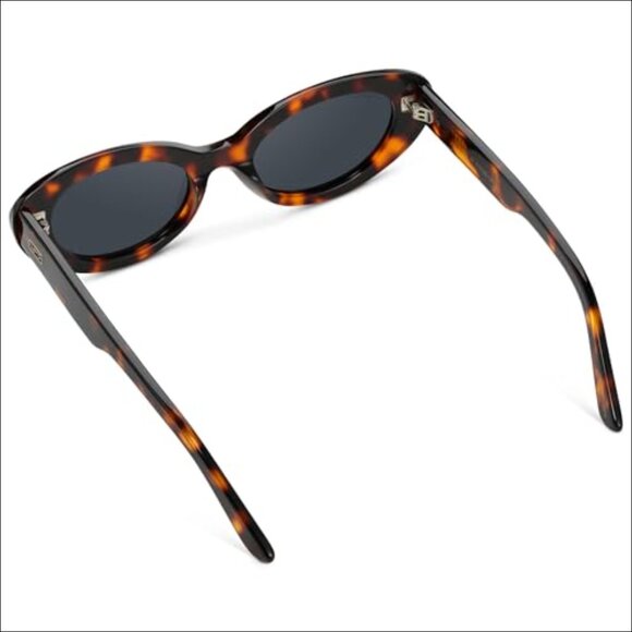 Acetate Frame Polarized Cat-Eye Sunglasses with UV Protection main image 4